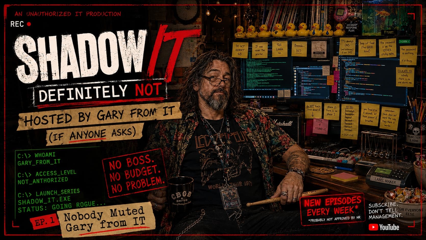 Episode One: Nobody Muted Gary from IT thumbnail